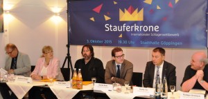 Stauferkrone Pressekonferenz