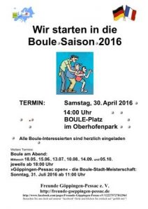 Boule-Saison eröffnen_2016